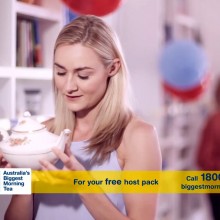 Australia's biggest morning tea - Television commercial